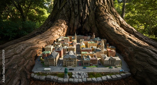 old tree in the park