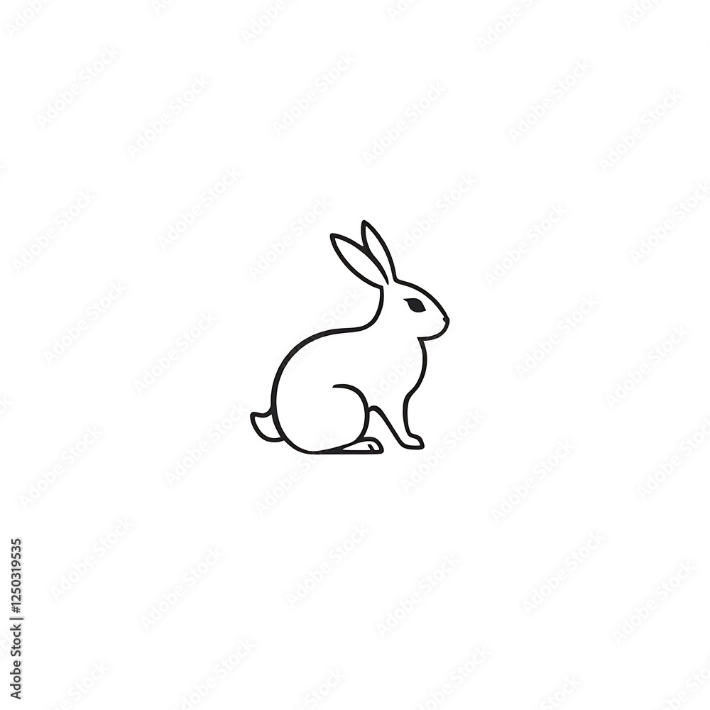 easter bunny vector illustration easter bunny vector illustration