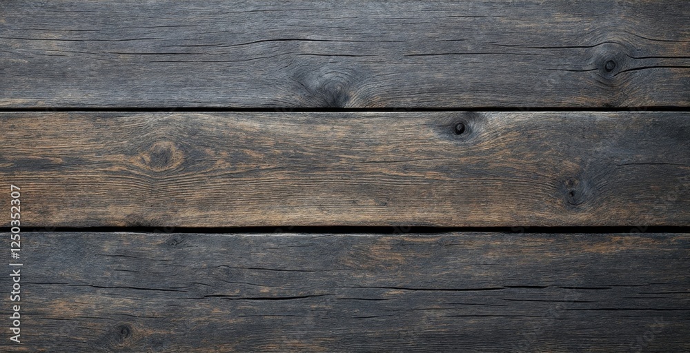 Obraz premium Rustic wooden planks with natural grain and texture