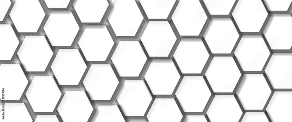 Abstract seamless hexagon pattern background. Abstract hexagon technology design background. Vector. Abstract seamless hexagon pattern background. Abstract hexagon technology design background. Vector.
