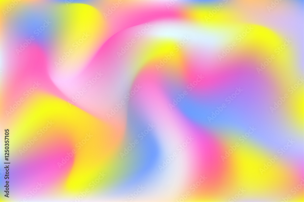 Obraz premium Vivid blurred colorful abstract gradient background