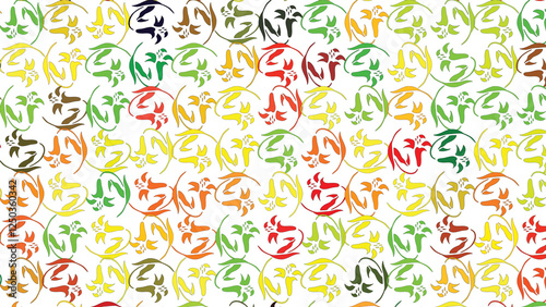 flower pattern image & background iamge