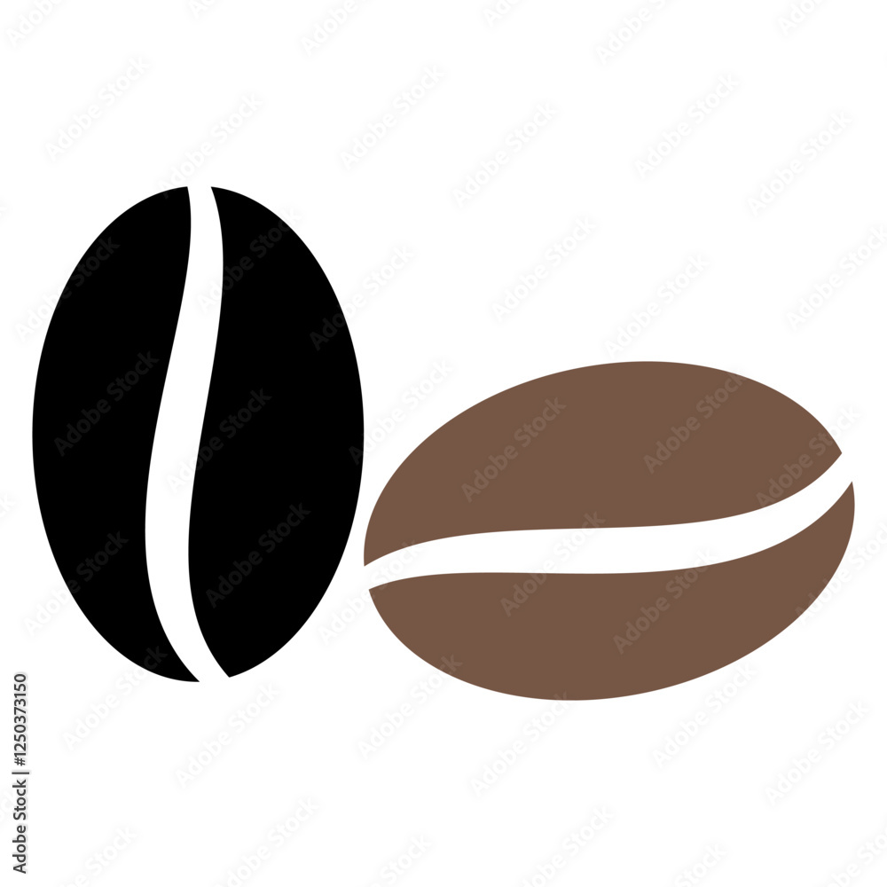 coffee bean icon vector design templates coffee bean icon vector design templates
