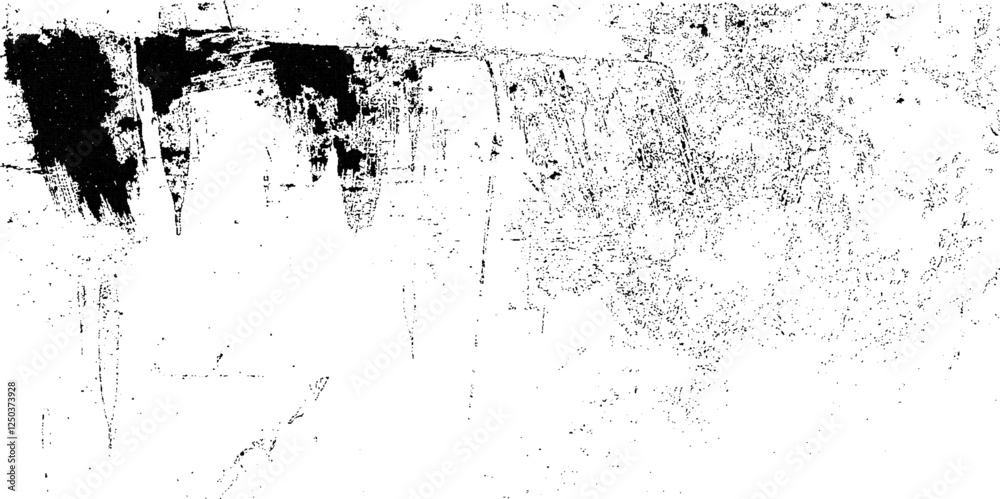 Fototapeta premium Black and white grunge wall texture.