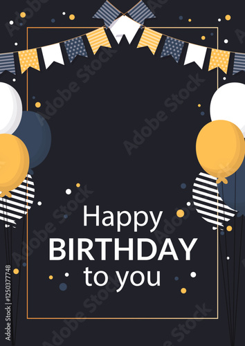 birthday-invitation-template-flat-style