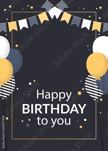 birthday-invitation-template-flat-style