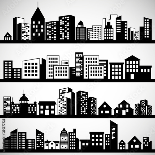 black-city-skylines