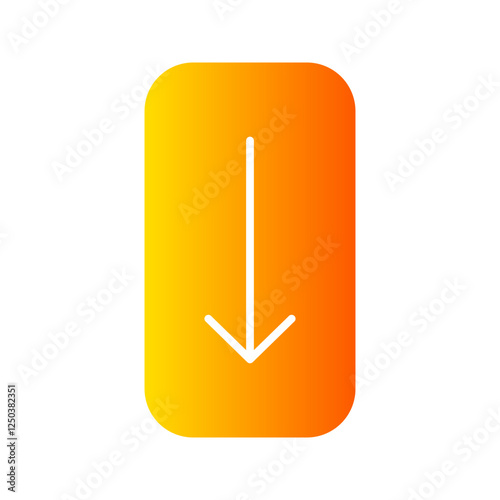 scroll bar gradient icon