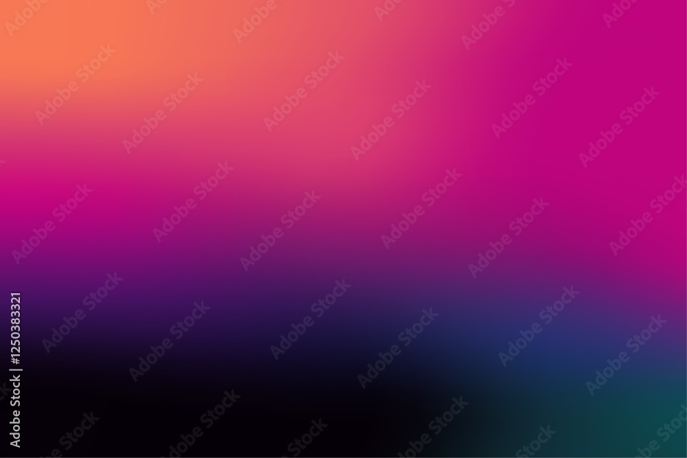 Obraz premium Vivid blurred colorful abstract gradient background