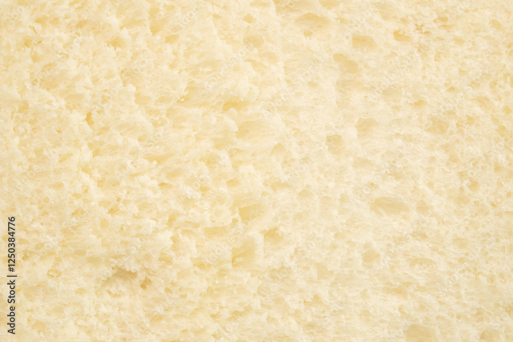 Macro bread slice texture pattern background close up Macro bread slice texture pattern background close up
