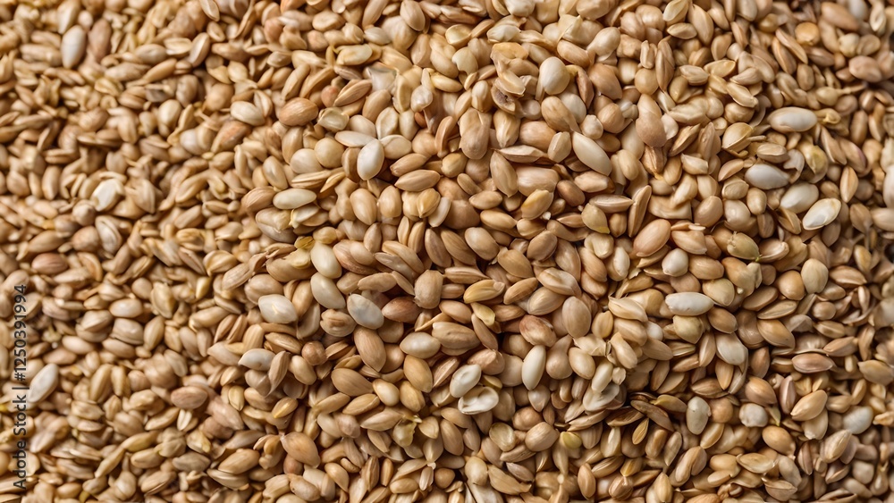 Close Up Pile of Millet Seeds Close Up Pile of Millet Seeds