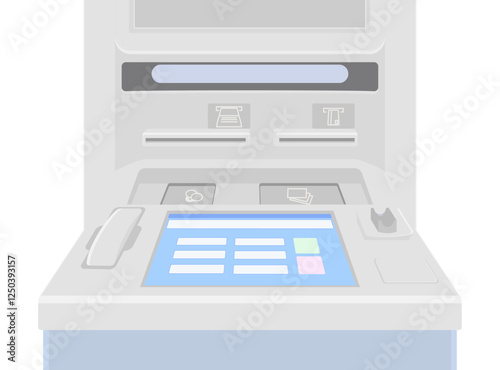 ATMのイラスト