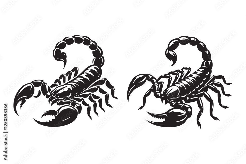 scorpion silhouette scorpion silhouette