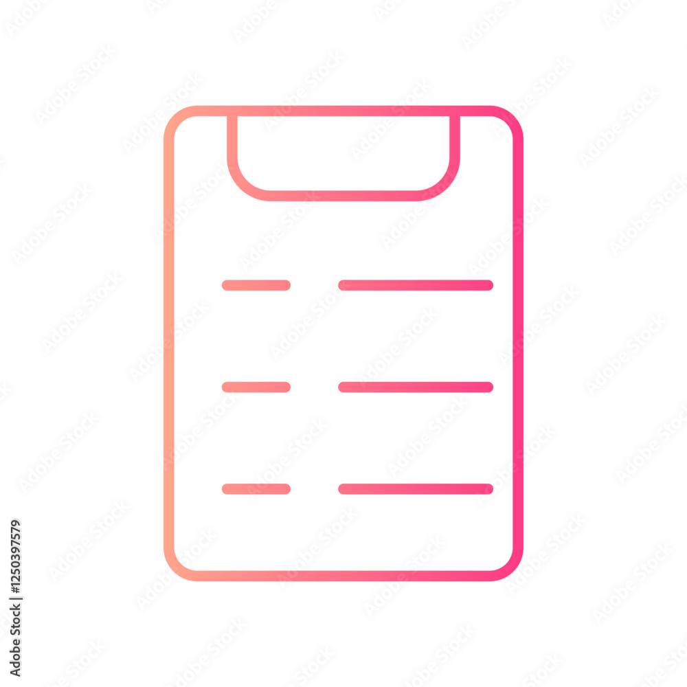 mailing list gradient icon mailing list gradient icon