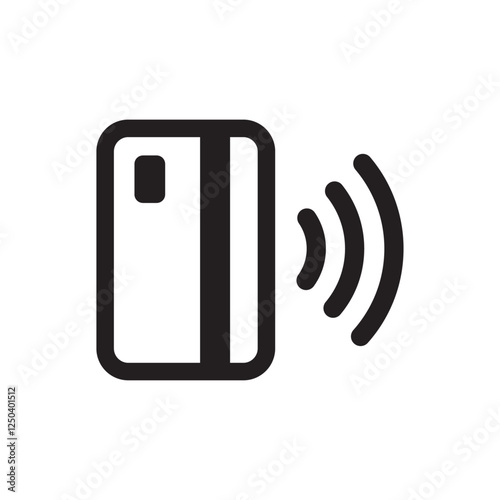 contactless payment icon 