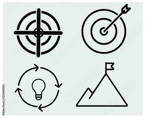 Personal Growth - thin line vector icon set. Pixel perfect. Editable stroke. The set contains icons: Leadership, Learning, Career, Skill, Motivation, Moving Up, Winner, Success, Competition, Ladder of