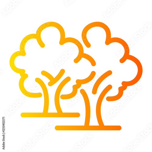 tree Gradient icon