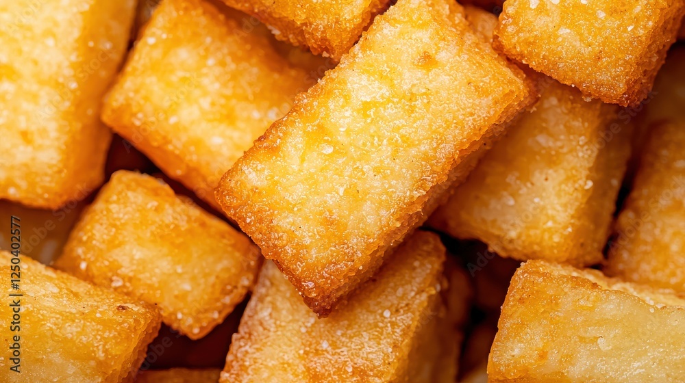 A close-up of golden-brown, crispy fried snacks, piled attractively, showcasing their crunchy texture and appetizing appearance. A close-up of golden-brown, crispy fried snacks, piled attractively, showcasing their crunchy texture and appetizing appearance.