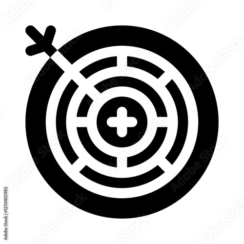 Target glyph icon