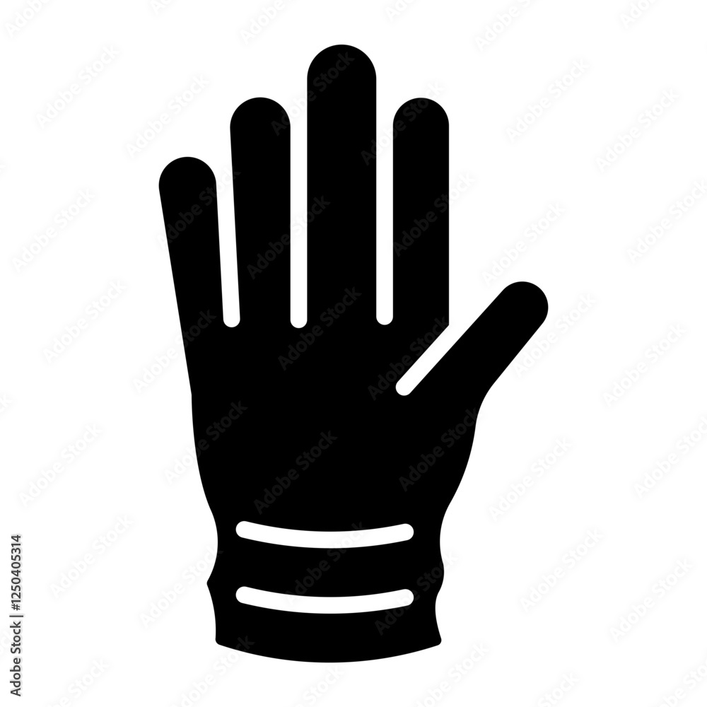 gloves Solid icon