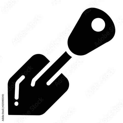 trowel Solid icon