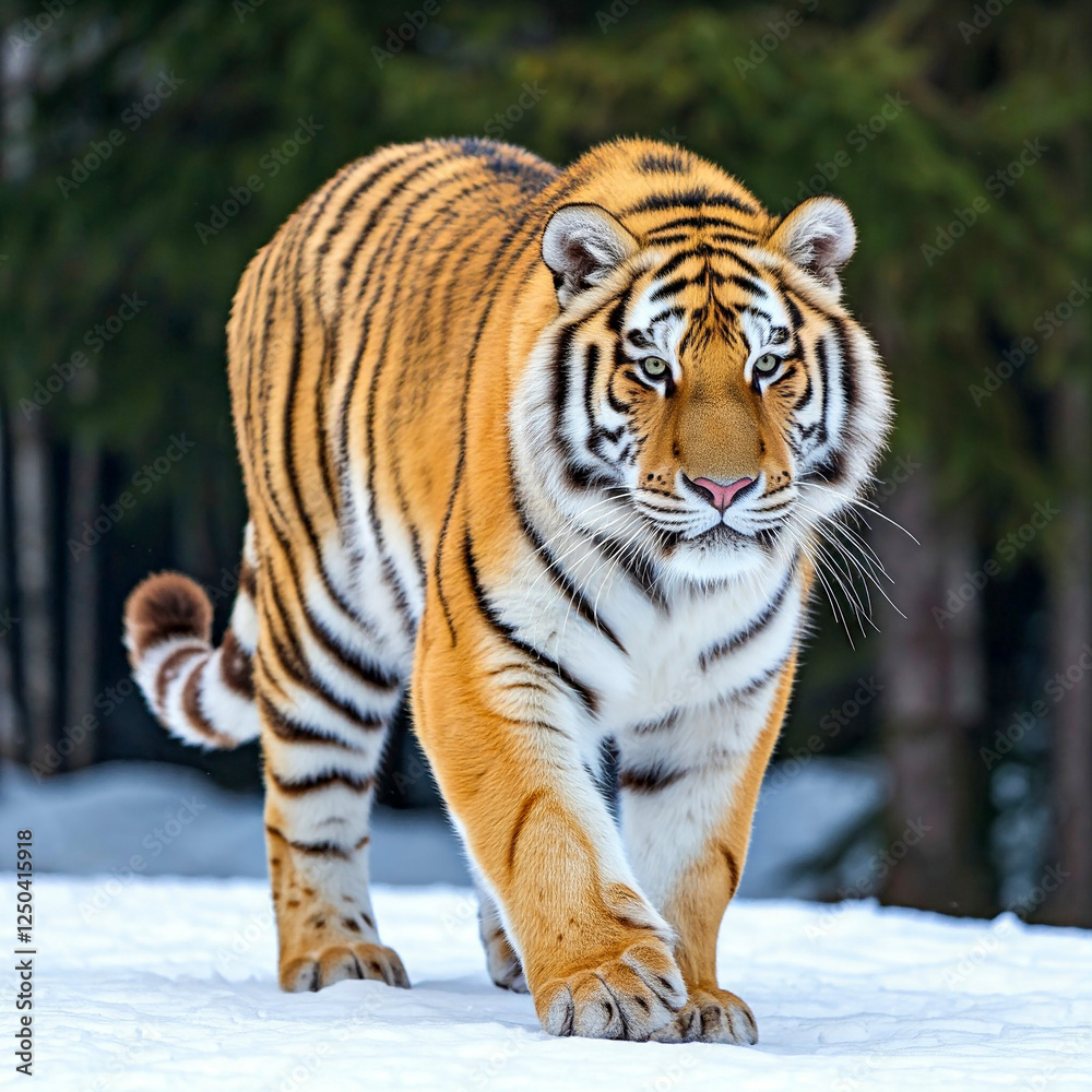 The tiger, a fierce and powerful predator, symbolizes strength and agility. With bold stripes, sharp claws, and stealthy movements, it dominates jungles and grasslands, hunting with precision and skil The tiger, a fierce and powerful predator, symbolizes strength and agility. With bold stripes, sharp claws, and stealthy movements, it dominates jungles and grasslands, hunting with precision and skil