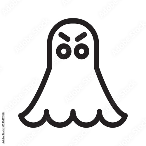 A ghostly silhouette emerging from the shadows, surrounded by an eerie, glowing mist.