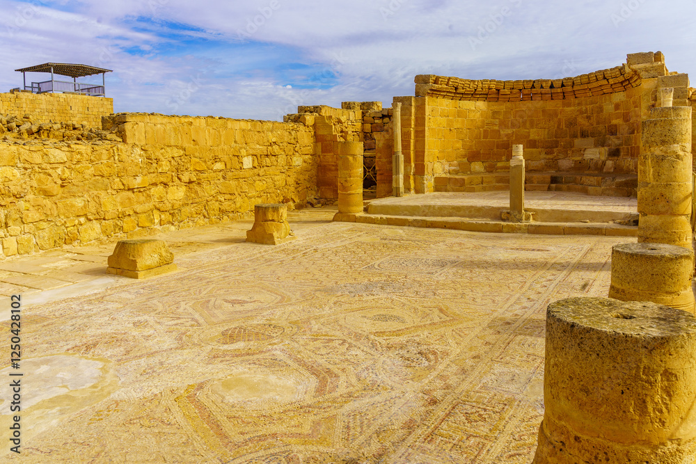 Western Church in ancient Mamshit, Negev Desert