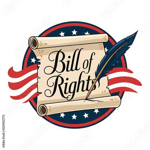 United States Bill of Rights design
