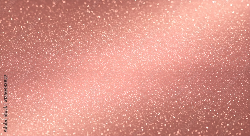 Fototapeta premium Rose gold background with a delicate, shimmering surface