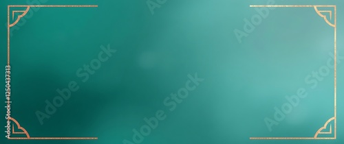 A meticulously crafted digital painting of a stylish background featuring gradients of deep teal and rose gold, geometric patterns, and a subtle Art Deco influence, presented i.