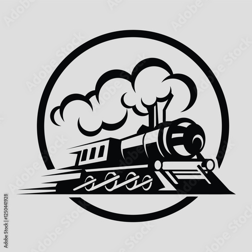 On a station platform. Vector illustration on the subject of train, tram, subway ride