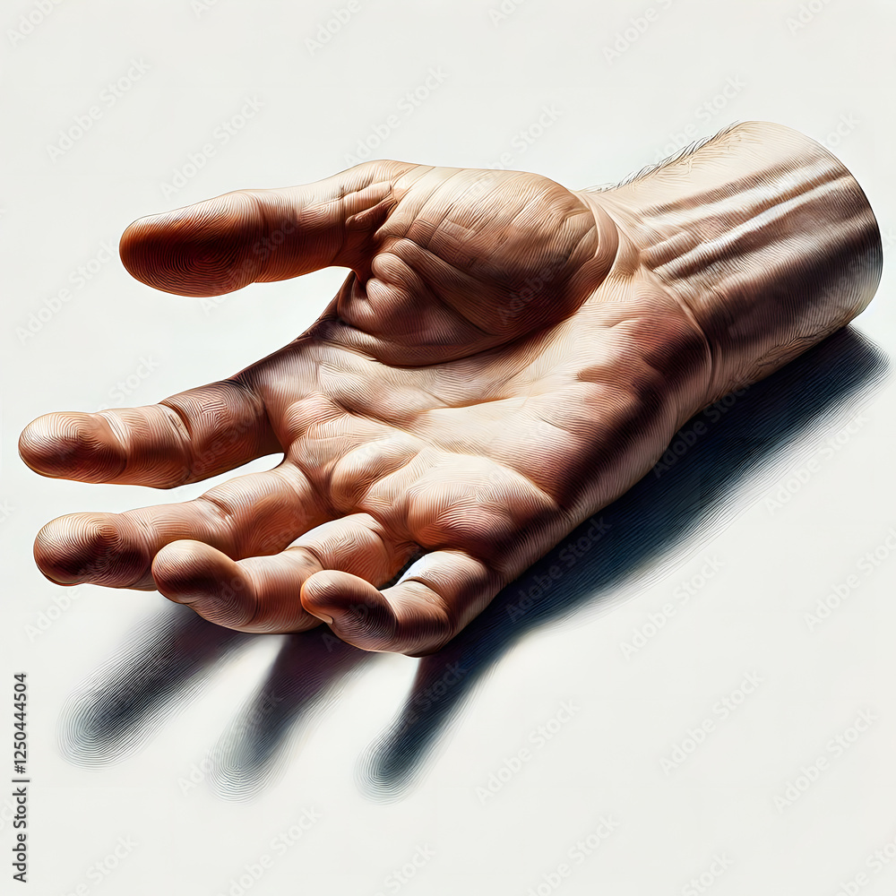 custom made wallpaper toronto digitalA hand, open and slightly cupped, as if holding something precious or delicate. The image conveys a sense of care, protection, or nurturing.