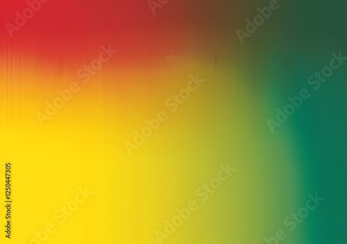 Abstract background with red green yellow. Rasta concept.