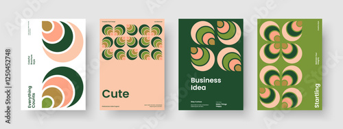 Isolated Banner Template. Geometric Business Presentation Layout. Abstract Poster Design. Brochure. Book Cover. Flyer. Background. Report. Magazine. Advertising. Handbill. Leaflet. Portfolio