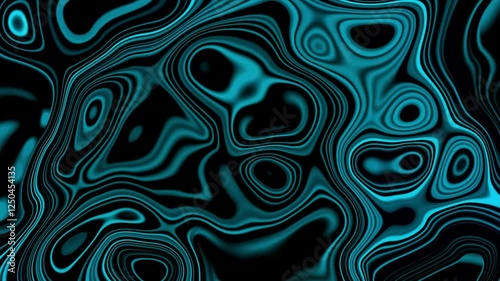 Vibrant liquid art with mesmerizing waves of green and black. A dynamic, abstract background perfect for futuristic and creative designs