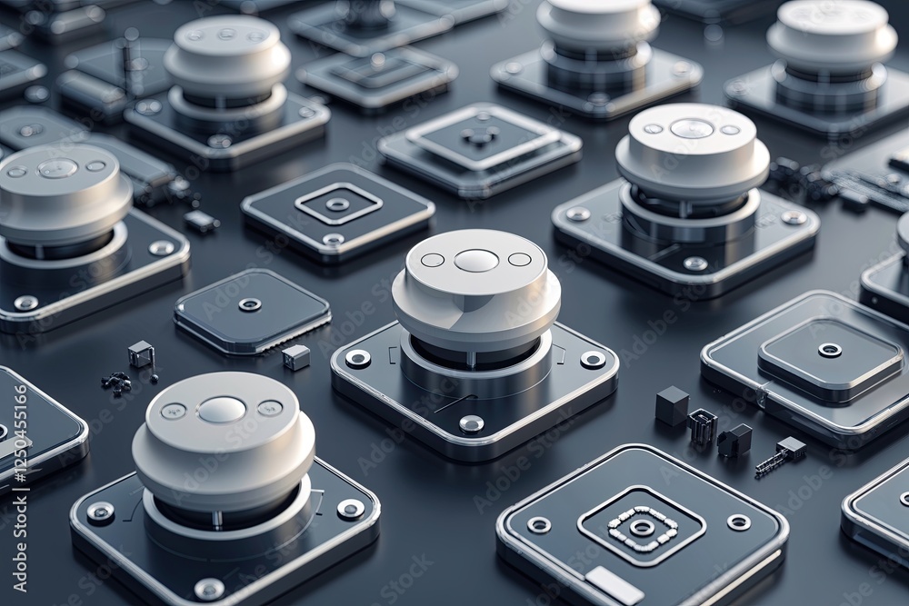 3D Icon Designs of Tremor Sensors for Seismic Activity and Emergency Monitoring 3D Icon Designs of Tremor Sensors for Seismic Activity and Emergency Monitoring