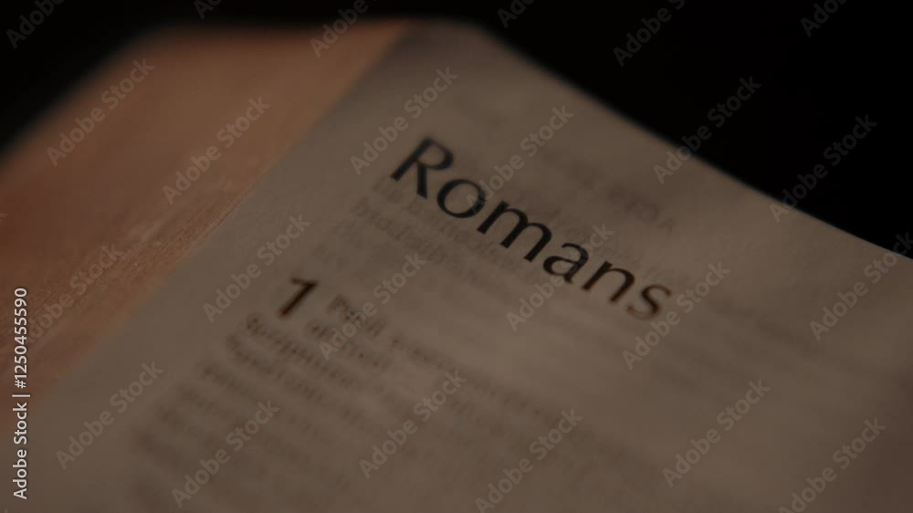 Light rays shining and passing over a christian bible Light rays shining and passing over a christian bible