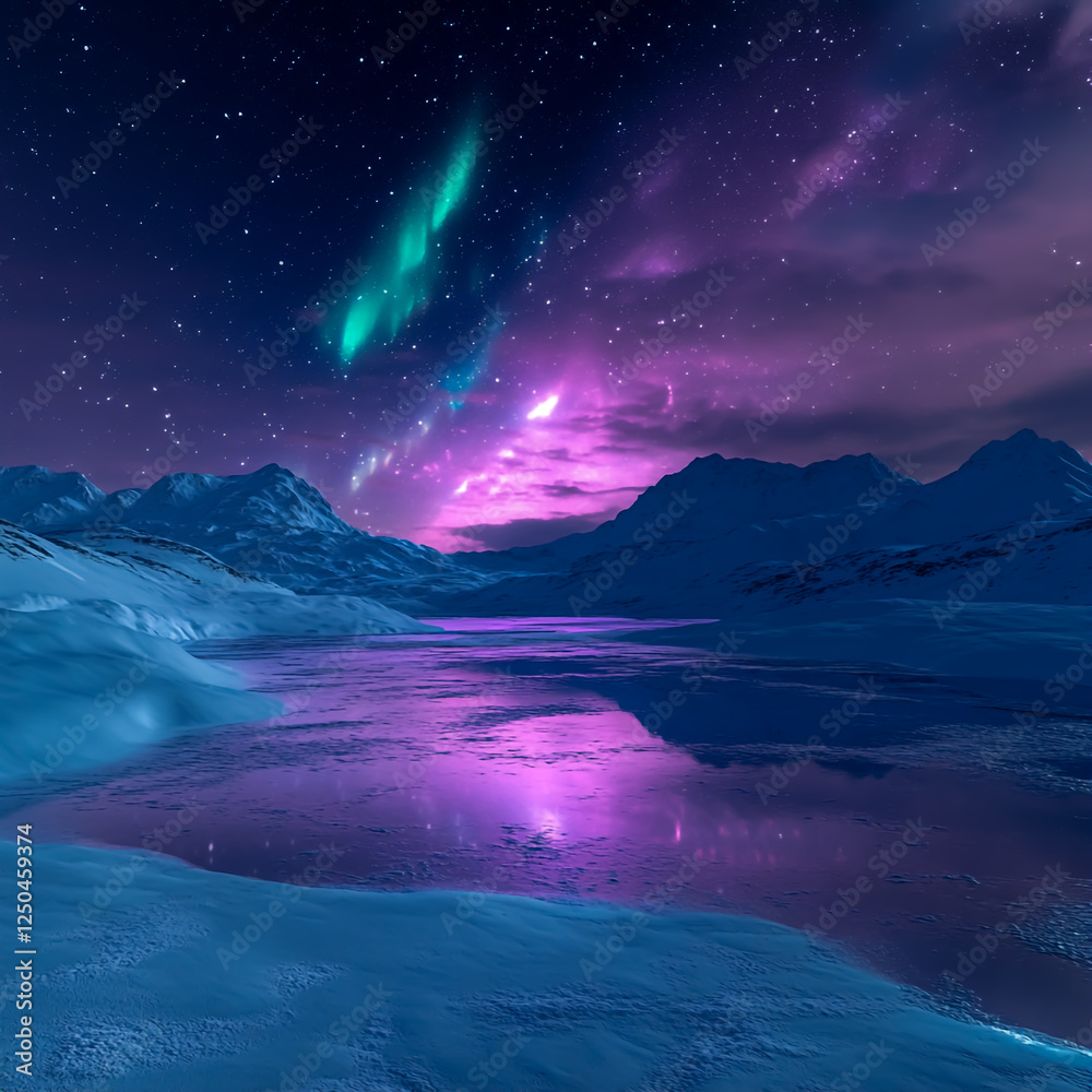 Fototapeta premium sunrise over the mountains