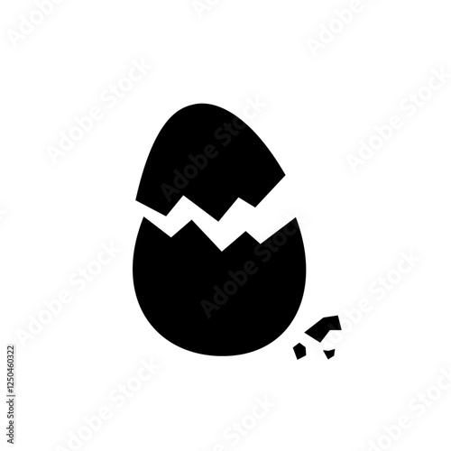 hatched egg icon 
