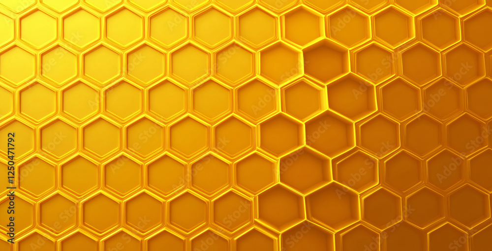golden honeycomb abstract background texture 3d render golden honeycomb abstract background texture 3d render