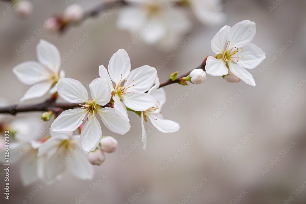 Beautiful cherry blossoms in full bloom against a blurred background, symbolizing renewal and the onset of spring, ideal for themes of nature, beauty, and peaceful moments. Beautiful cherry blossoms in full bloom against a blurred background, symbolizing renewal and the onset of spring, ideal for themes of nature, beauty, and peaceful moments.