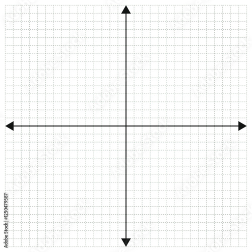 Square graph line full page. printable square grid paper with arrow lines. geometric notebook, diary background for school