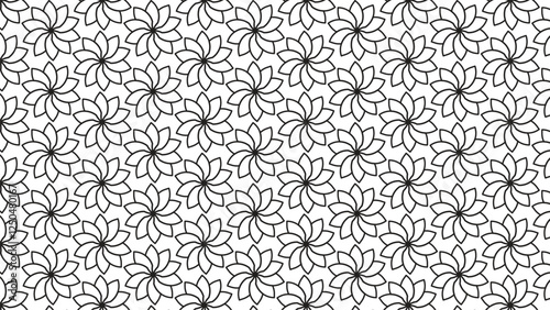 Abstract seamless geometric pattern. Vector illustration. Pattern of geometric
