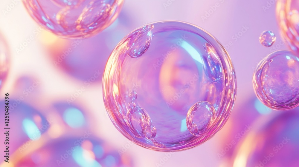 Abstract Pastel Bubbles Abstract Pastel Bubbles