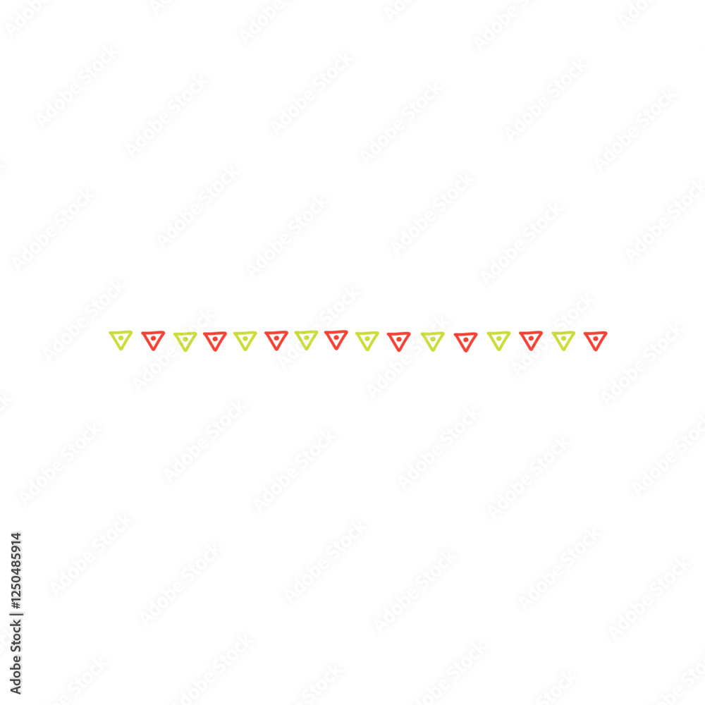 Obraz premium cute colorful border