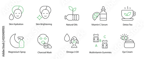 Essential Skincare and Wellness Routine: Hydration and Brightening