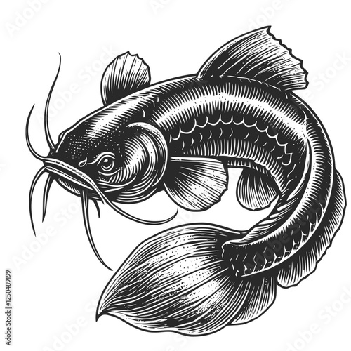 Illustration of a Catfish