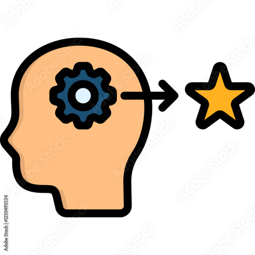 Achievement Mindset Icon