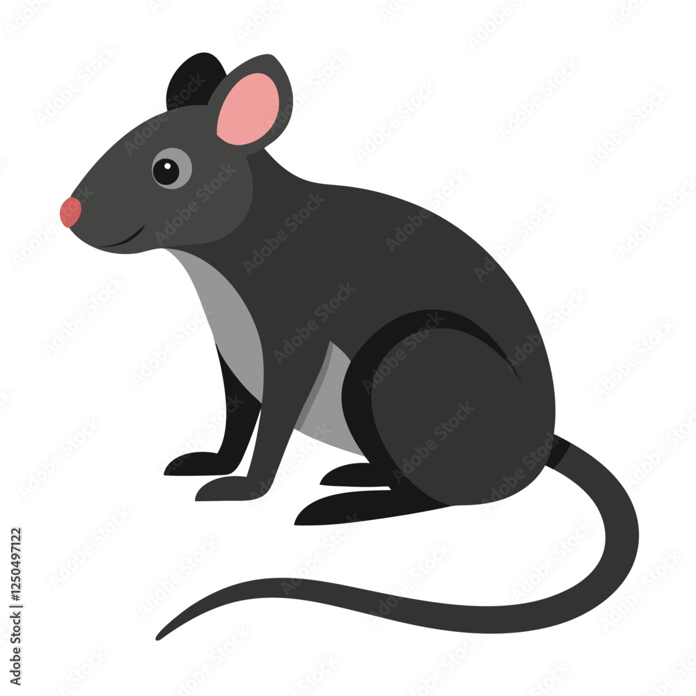 Fototapeta premium mouse with cheese